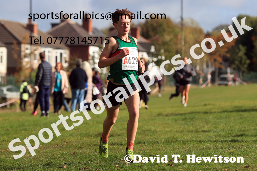 Boys Under-16s 2026 Northern Cross Country Relays, Graves Park, Sheffield. Photo: David T. Hewitson/Sports for All Pics